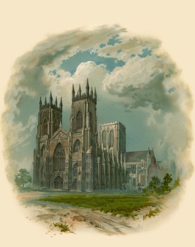 York Minster, West Front by Arthur Wilde Parsons